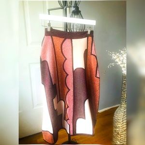 Roksanda shinny skirt